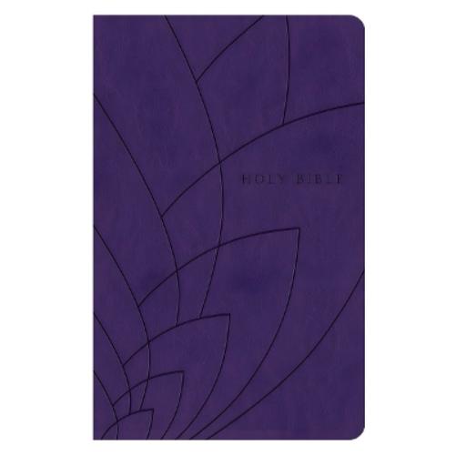 Premium Gift Bible Nlt, Filament Enabled (Leatherlike, Purple Petals, Red Letter)