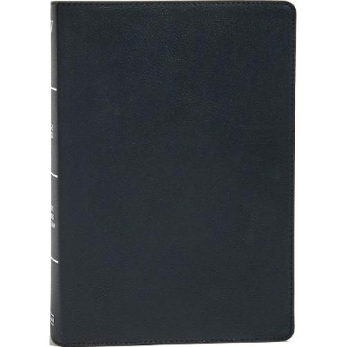 KJV Super Giant Print Reference Bible, Black Genuine Leather