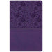 KJV Large Print Personal Size Reference Bible, Purple Leathertouch Indexed