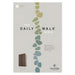 The Daily Walk Bible NLT (Leatherlike, Stepping Stones Dark Taupe, Filament Enabled)