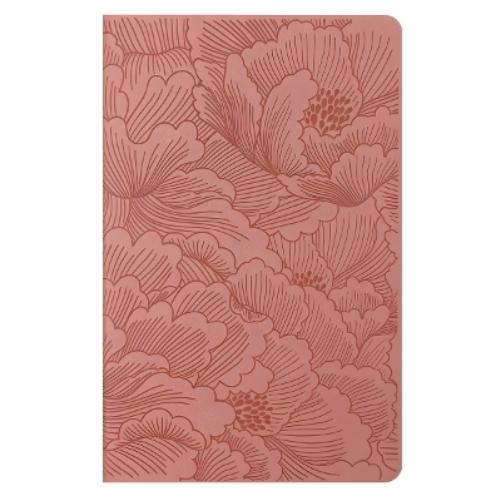 Premium Gift Bible Nlt, Filament Enabled (Leatherlike, Dusty Pink Petals, Red Letter)