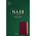 NASB Large Print Compact Reference Bible, Burgundy