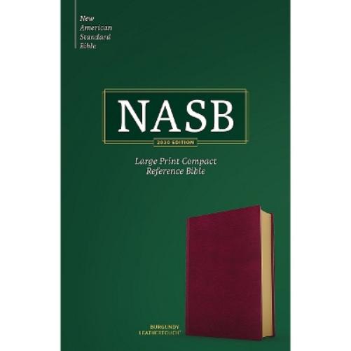 NASB Large Print Compact Reference Bible, Burgundy