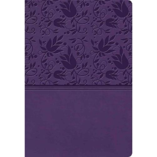KJV Super Giant Print Reference Bible, Purple LeatherTouch