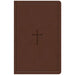 KJV Large Print Personal Size Reference Bible, Brown Leathertouch