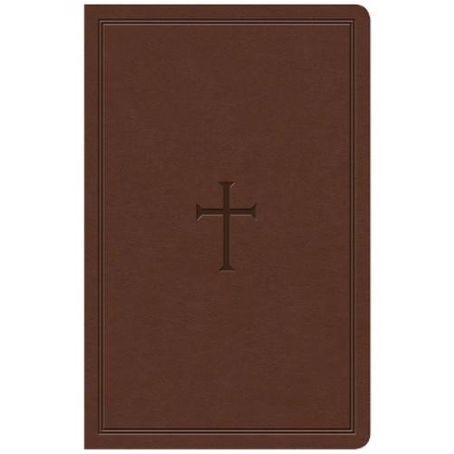 KJV Large Print Personal Size Reference Bible, Brown Leathertouch Indexed