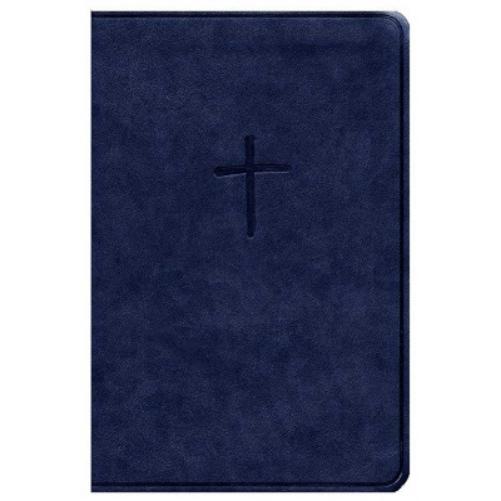 KJV Compact Bible, Navy LeatherTouch, Value Edition