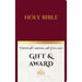 NRSV Updated Edition Gift & Award Bible (Imitation Leather, Burgundy)