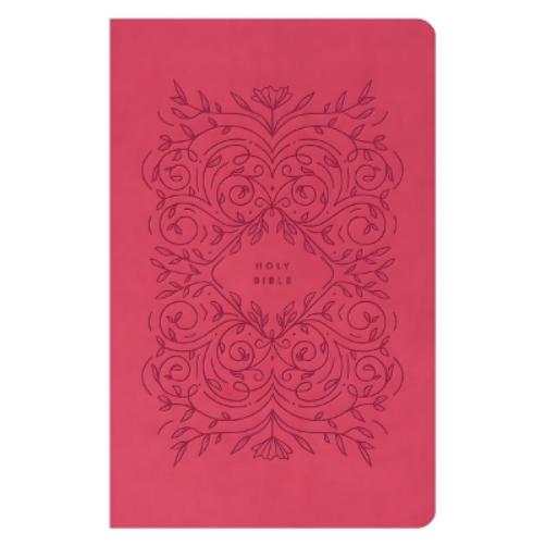 Premium Gift Bible Nlt, Filament Enabled (Leatherlike, Very Berry Pink Vines, Red Letter)