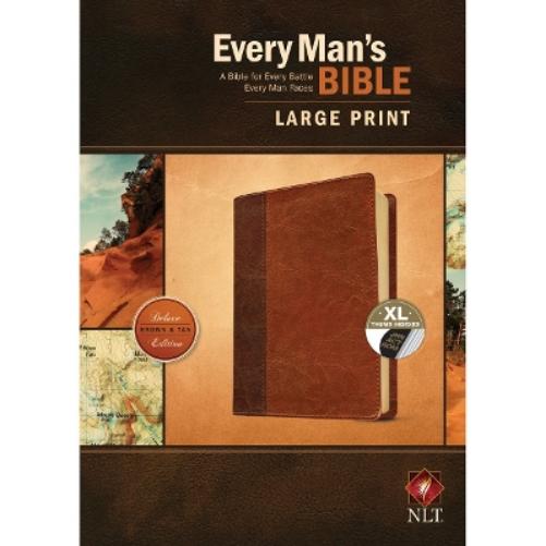 Every Man's Bible NLT, Large Print, Tutone