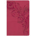 KJV Large Print Personal Size Reference Bible, Pink Leathertouch