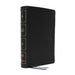 NKJV, Large Print Thinline Reference Bible, Blue Letter, Maclaren Series, Leathersoft, Black, Comfort Print