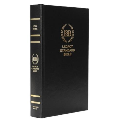 Legacy Standard Bible, Single Column Text Only Edition - Black Hardcover