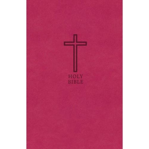 KJV Holy Bible: Value Thinline, Pink Leathersoft, Red Letter, Comfort Print: King James Version