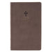 NKJV Holy Bible, Value Ultra Thinline, Charcoal Leathersoft,  Red Letter, Comfort Print