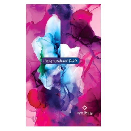 Jesus-Centered Bible Nlt, Watercolor Hardcover
