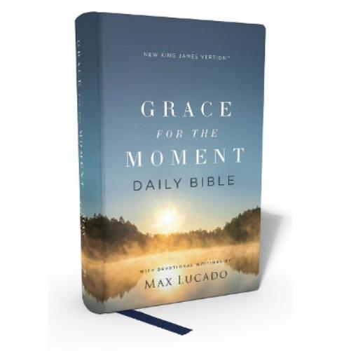 NKJV, Grace for the Moment Daily Bible, Hardcover, Comfort Print