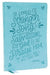 NKJV, Thinline Bible, Verse Art Cover Collection, Leathersoft, Teal, Red Letter, Thumb Indexed, Comfort Print