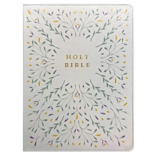 NLT Wide Margin Bible, Filament Enabled (Leatherlike, Grace & Bloom, Red Letter)