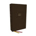 NKJV Holy Bible, Super Giant Print Reference Bible, Brown Bonded Leather, 43,000 Cross References, Red Letter, Comfort Print: New King James Version