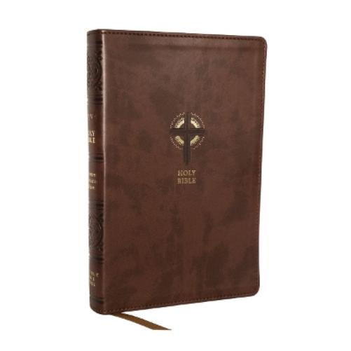 NRSVCE Sacraments of Initiation Catholic Bible, Brown Leathersoft, Comfort Print