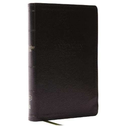 KJV, The Everyday Bible, Black Leathersoft, Red Letter, Comfort Print