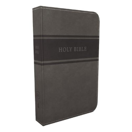 KJV Holy Bible: Deluxe Gift, Gray Leathersoft, Red Letter, Comfort Print: King James Version