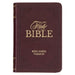 KJV Bible Mini Pocket (Faux Leather, Burgundy)