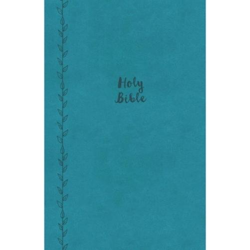 KJV Holy Bible: Value Compact Thinline, Teal Leathersoft, Red Letter, Comfort Print: King James Version