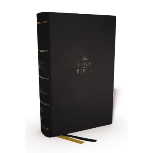KJV Holy Bible with Apocrypha and 73,000 Center-Column Cross References, Hardcover, Red Letter, Comfort Print: King James Version