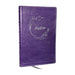 NKJV Holy Bible, Ultra Thinline, Purple Leathersoft, Red Letter, Comfort Print