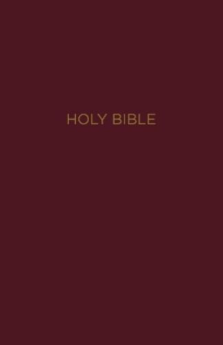 NKJV, Thinline Reference Bible, Leather-Look, Burgundy, Red Letter, Comfort Print