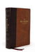 NASB, MacArthur Study Bible, Brown Leathersoft, Thumb Indexed, 1995 Text, Comfort Print