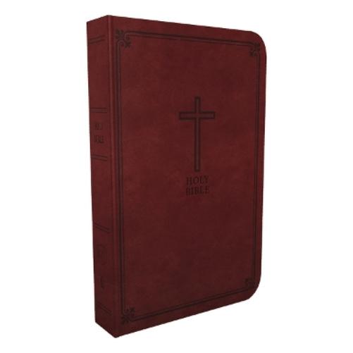 KJV Holy Bible: Deluxe Gift, Brown Leathersoft, Red Letter, Comfort Print: King James Version