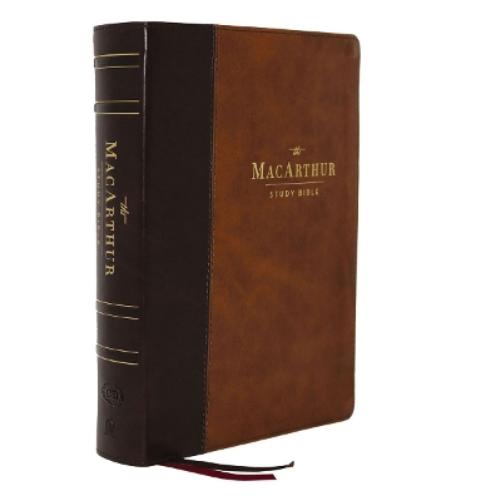 LSB, MacArthur Study Bible, Brown Leathersoft, Comfort Print