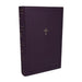 NKJV Compact Paragraph-Style Bible w/ 43,000 Cross References, Purple Leathersoft Zipper Closure, Red Letter, Comfort Print: Holy Bible, New King James Version