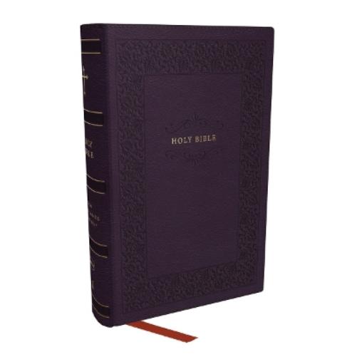 NKJV Compact Paragraph-Style Bible w/ 43,000 Cross References, Purple Leathersoft, Red Letter, Comfort Print: Holy Bible, New King James Version