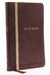 KJV Holy Bible: Thinline, Brown Leathersoft, Red Letter, Comfort Print (Thumb Indexed): King James Version