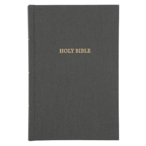 CSB Grace Bible, Charcoal Cloth Over Board (Dyslexia Friendly)