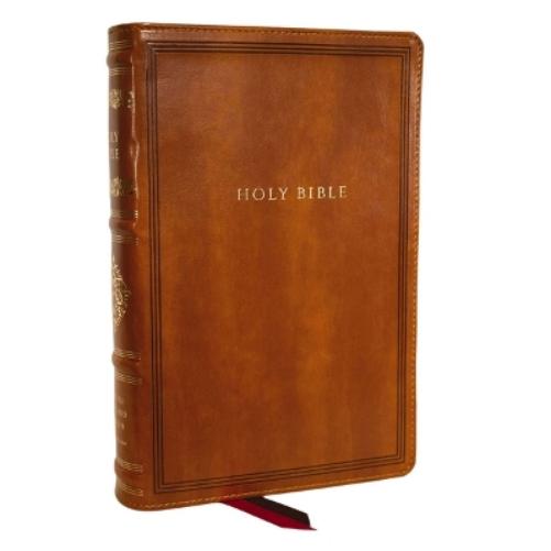 RSV Personal Size Bible with Cross References, Brown Leathersoft, (Sovereign Collection