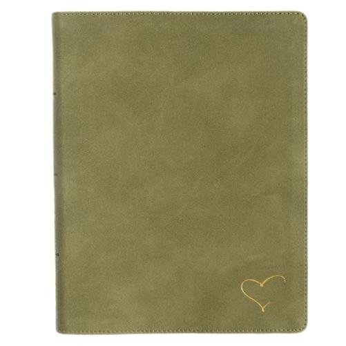 CSB Notetaking Bible, Revive Our Hearts Edition, Sage Suedesoft Leathertouch