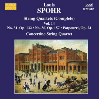 Louis Spohr: String Quartets (Complete) - Volume 14