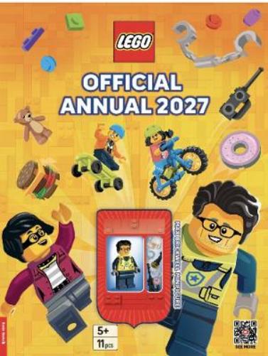 LEGO® Books: Official Annual 2027 (with Max Brickwell police minifigure and accessories)