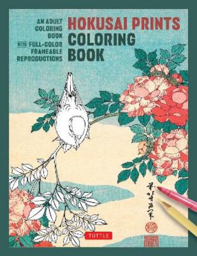 Hokusai Prints Coloring Book
