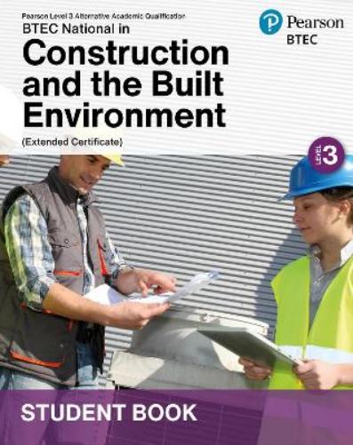 L3 AAQ BTEC National 2025 Construction and the Built Environment Ext Cert Student Book (Print