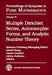 Multiple Dirichlet Series, Automorphic Forms, and Analytic Number Theory