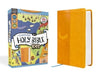 NIrV, The Illustrated Holy Bible for Kids, Leathersoft, Yellow, Full Color, Comfort Print