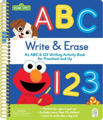 Sesame Street Write & Erase ABC and 123