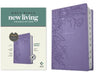 NLT Giant Print Bible, Filament Enabled (Leatherlike, Lavender Floral, Indexed, Red Letter)