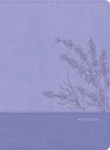 CSB Super Giant Print Reference Bible, Optimal Type, Digital Study Edition, Lavender Leathertouch, Indexed